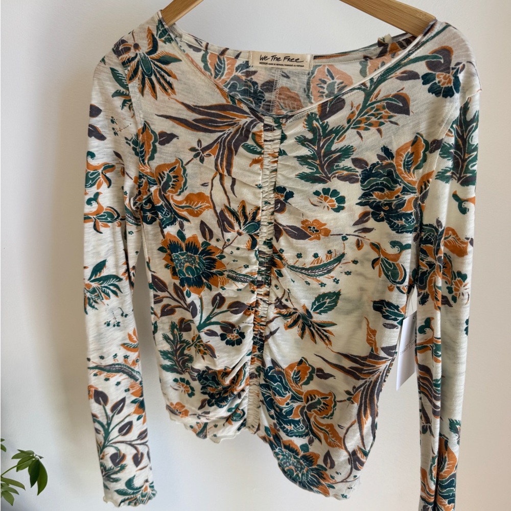 We The Free Floral Print Women's Top - Multicolor